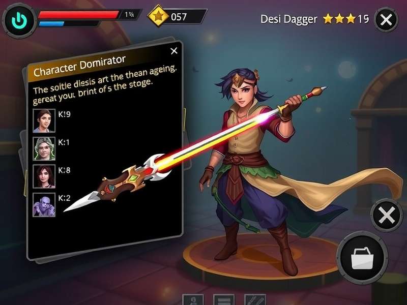 Desi Dagger Dominator battle strategy illustration