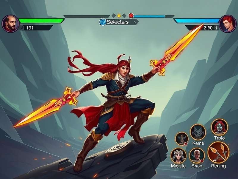 Desi Dagger Dominator character selection screen